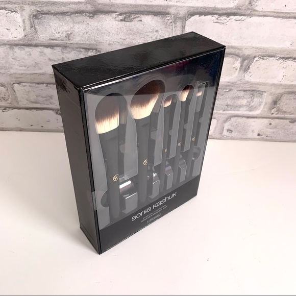 Sonia Kashuk Essential Collection Women's Makeup Brush 5Pc Set - Picture 3 of 10